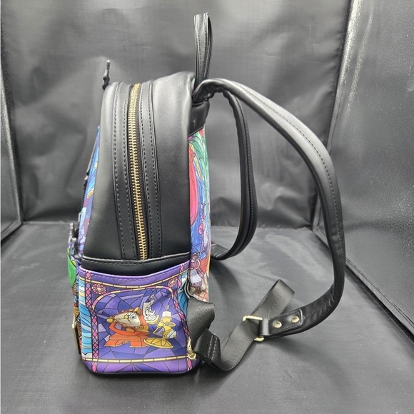 Loungefly Disney Castle Backpack with Multicolor Design main image 5